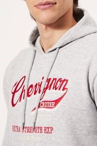 Sweater met Capuchon Grijs