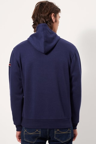 Sweater met Capuchon Marineblauw
