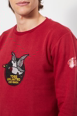 Sweater Bordeauxrood