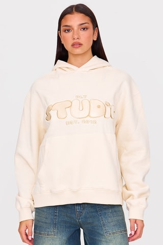 Sweat com capuz - Cru