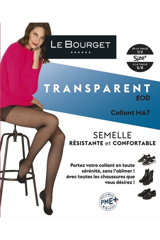 3 Panty’s - 20 Denier - Zwart