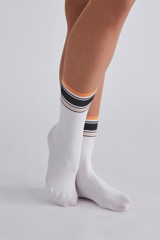 Semi-ondoorschijnende Panty - Nude