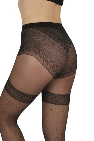 2 Mooie Panty’s - 30 Denier - Zwart