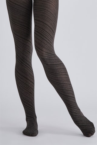 Ondoorschijnende Panty Fashion - 60 Denier - Bruin