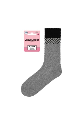 2 Paar Wollen Sokken - Grijs