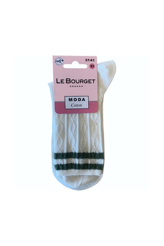 3 Paar Sokken - Wit en Groen