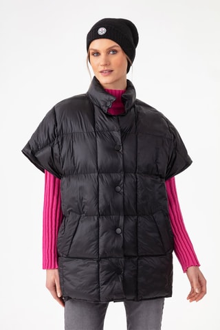 Bonnet en laine Val - Noir