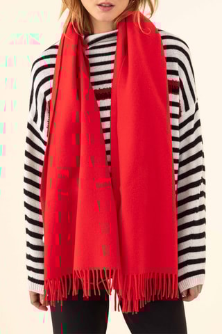 Écharpe en laine Sandra - Bleu