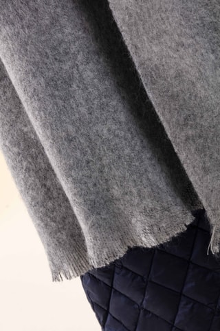 Écharpe en laine Sandra - Gris chiné