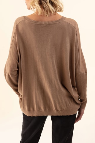 Pull en laine Tobby - Camel