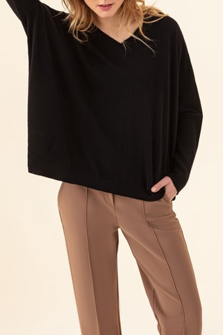 Pull en laine Tobby - Noir