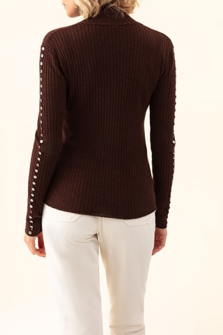 Pull en laine Kris - Marron