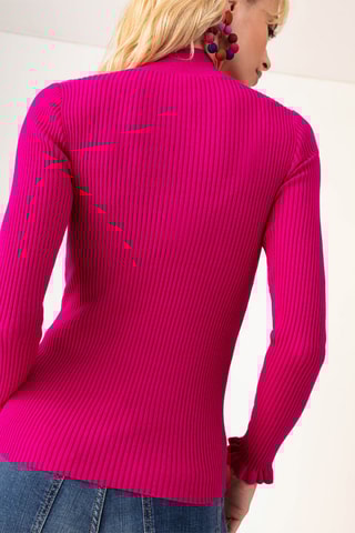 Pull côtelé Joseph - Fuchsia