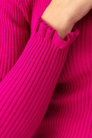 Pull côtelé Joseph - Fuchsia