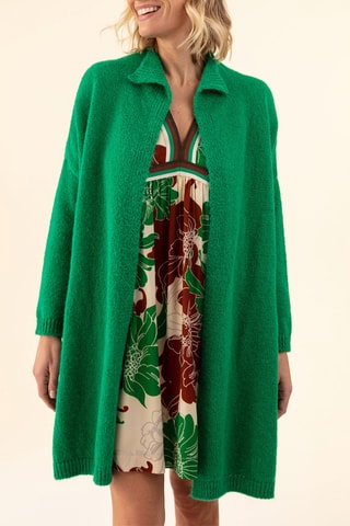 Gilet long Isaac - Vert