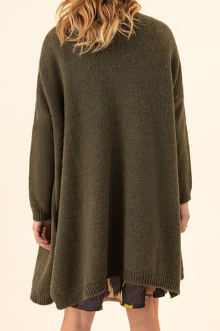 Gilet long Isaac - Kaki