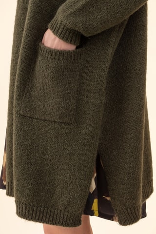 Gilet long Isaac - Kaki