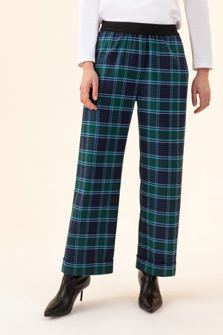 Pantalon Axel - Vert et bleu