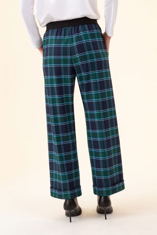 Pantalon Axel - Vert et bleu