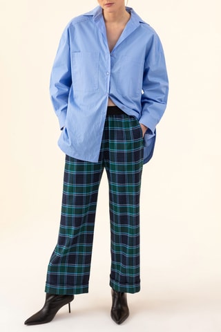 Pantalon Axel - Vert et bleu