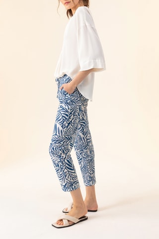 Pantalon Spezia - Bleu et blanc