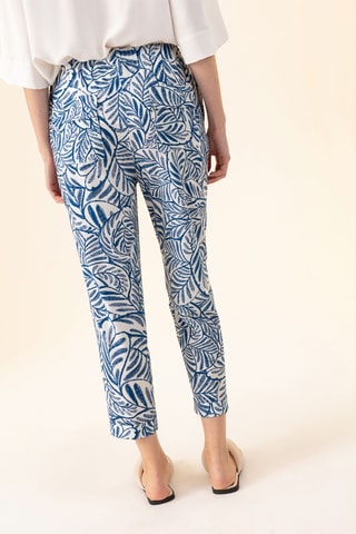 Pantalon Spezia - Bleu et blanc