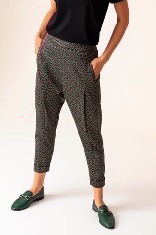 Pantalon carotte Gabriel - Marron