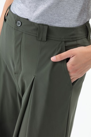 Pantalon palazzo - Kaki