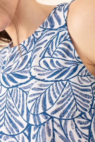 Top Elbe - Bleu et blanc