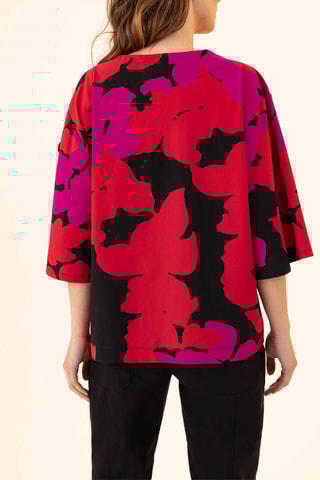 Top Harper - Noir et rouge