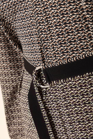 Jurk Vicky - Zwart en Beige