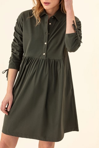 Blouse-jurk Billy - Kaki