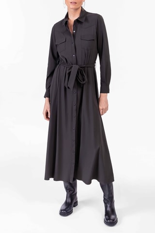 Blouse-Jurk Oscar - Zwart