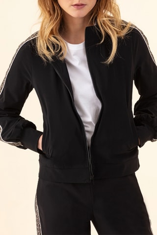 Blouson Wild - Noir et beige