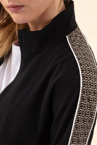 Blouson Wild - Noir et beige