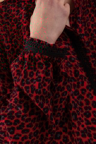 Chemise Gael - Rouge et noir