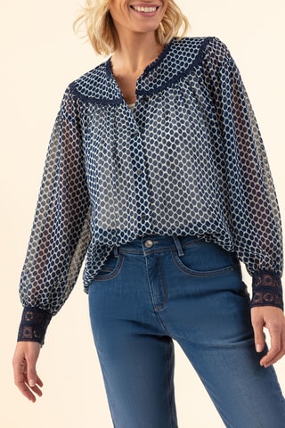 Blouse Beaulieu - Bleu