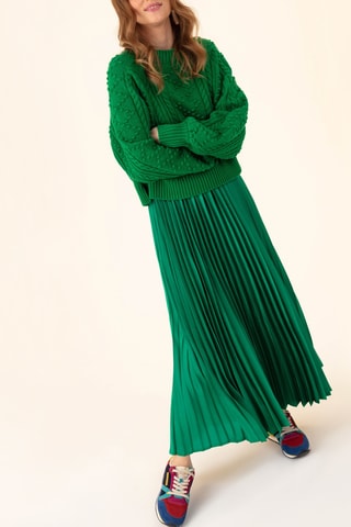 Jupe plissée Tatoo - Vert