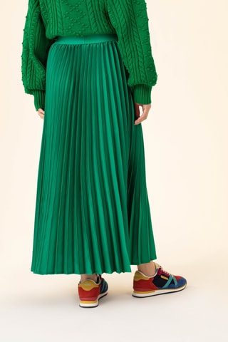 Jupe plissée Tatoo - Vert