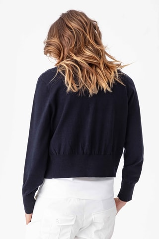 Gilet en laine - Bleu marine