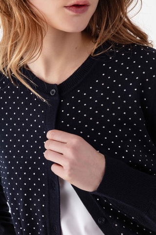 Gilet en laine - Bleu marine