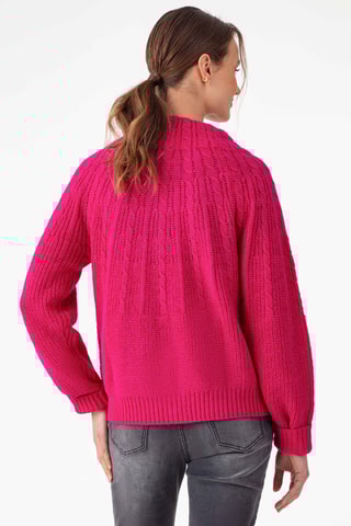 Gilet en laine - Fuchsia