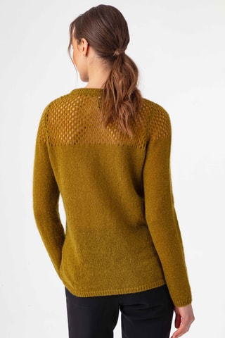Pull en laine - Moutarde