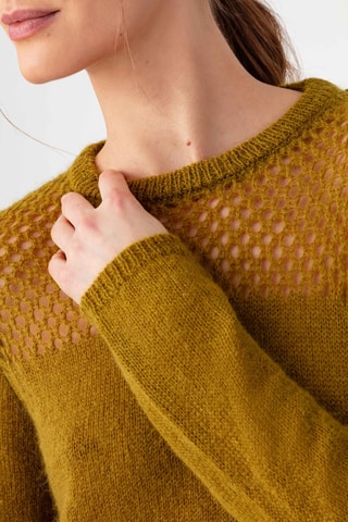 Pull en laine - Moutarde