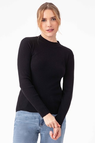 Pull en laine - Noir