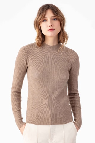 Pull en laine - Beige