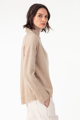 Pull en laine - Beige
