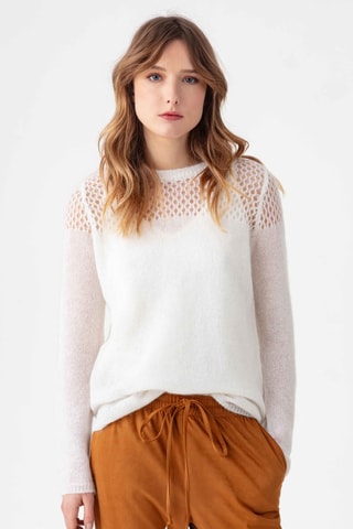 Pull en laine - Écru