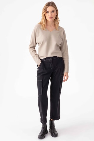 Pantalon cargo - Noir