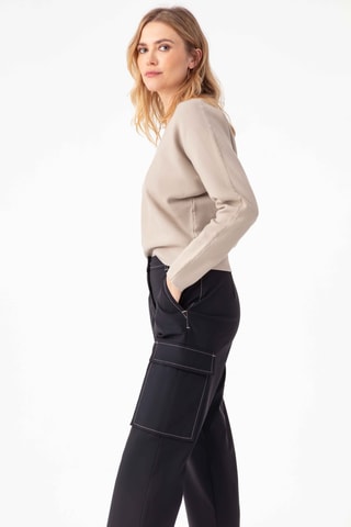 Pantalon cargo - Noir